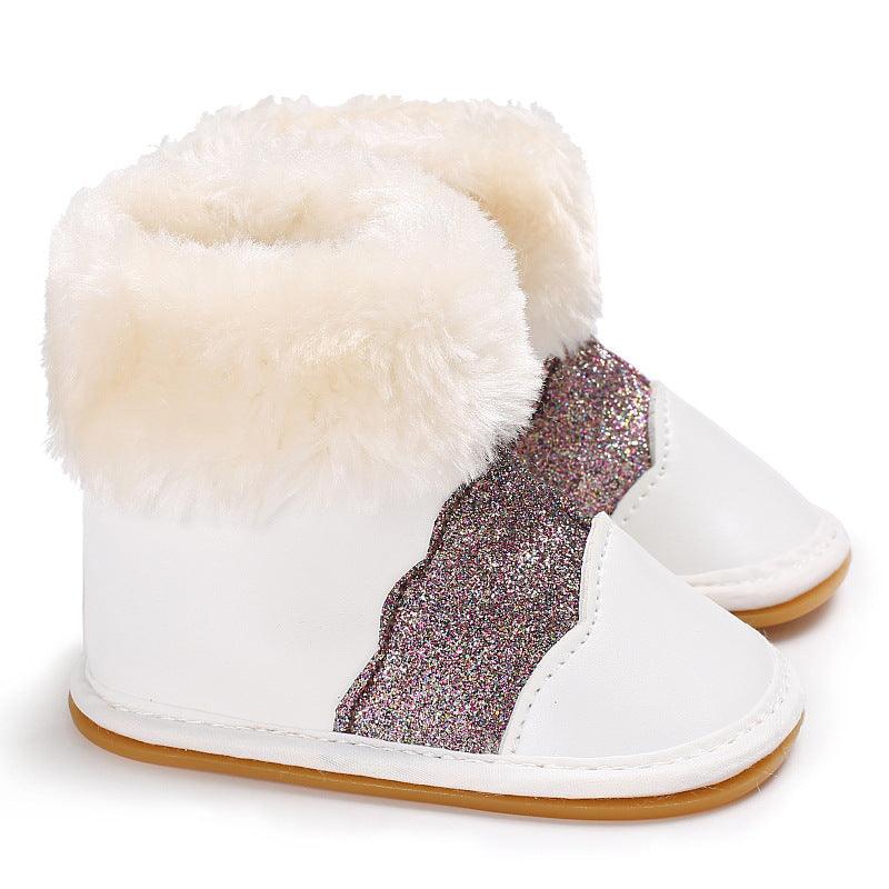 0 - 1 Year old beef tendon rubber sole non - slip shoes - Amazitshop