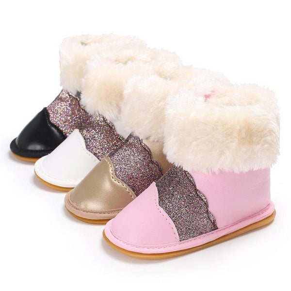 0 - 1 Year old beef tendon rubber sole non - slip shoes - Amazitshop