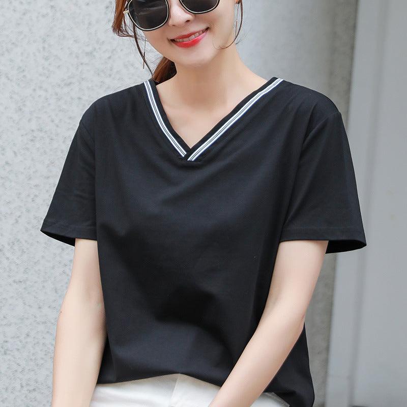 100% cotton short sleeve t-shirt - Amazitshop