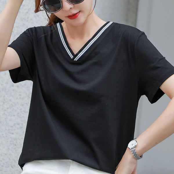 100% cotton short sleeve t-shirt - Amazitshop