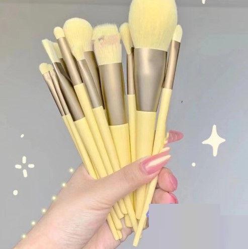 13 Pcs Makeup Brush Set Make Up Concealer Brush Blush Powder Brush Eye Shadow Highlighter Foundation Brush Cosmetic Beauty Tools - Amazitshop