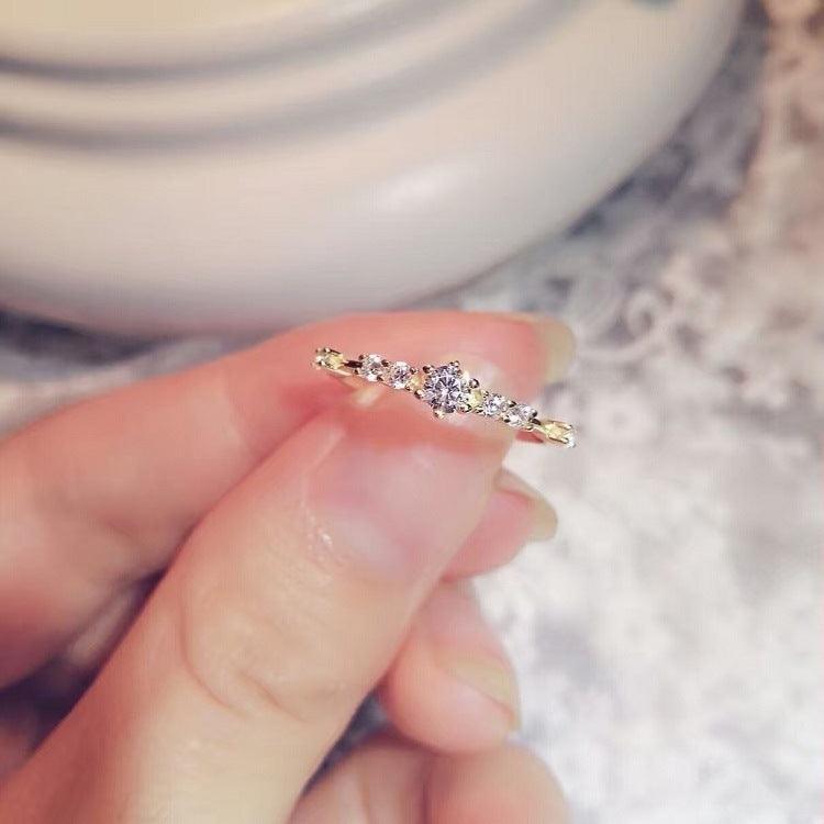 14Kagete Style Ring Jewelry in Sterling Silver Plated - Amazitshop