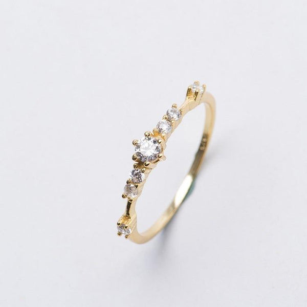 14Kagete Style Ring Jewelry in Sterling Silver Plated - Amazitshop