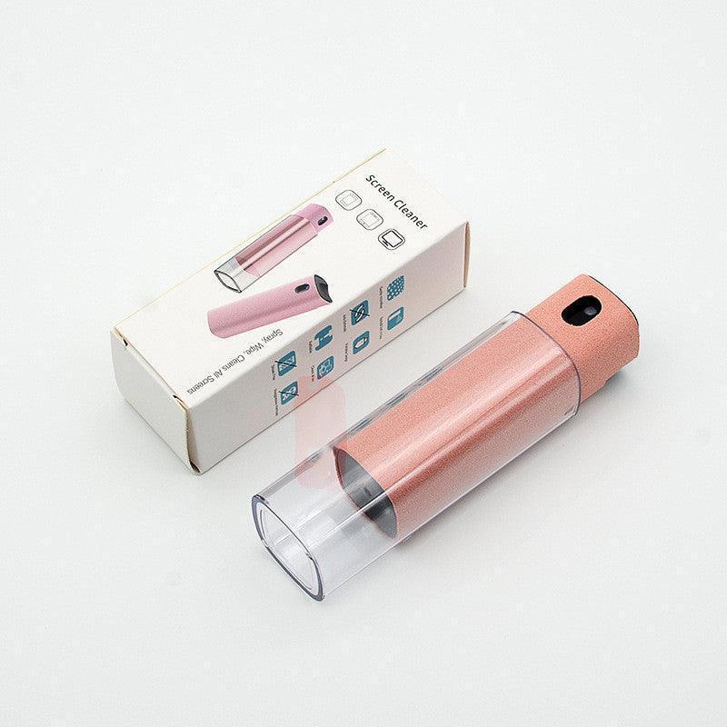 2 In 1 Phone Computer Screen Cleaner Kit For Screen Dust Removal Microfiber Cloth Set - Amazitshop