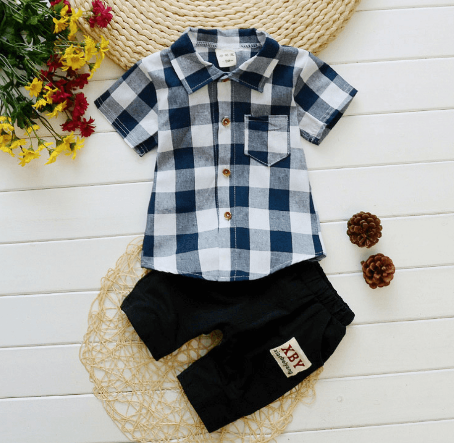 2021 summer baby boys outfits sports - Amazitshop