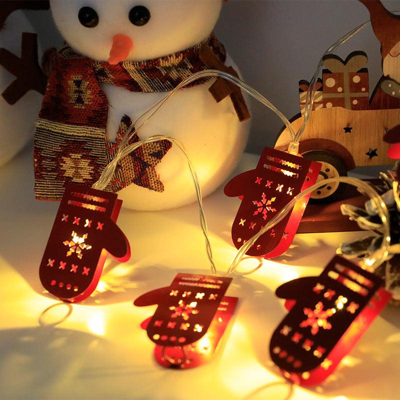 2024 Christmas LED Light String Santa Claus Elk Snowman Xmas Ornament String Light Christmas Decorations 2024 New Year Navidad Gift - Amazitshop
