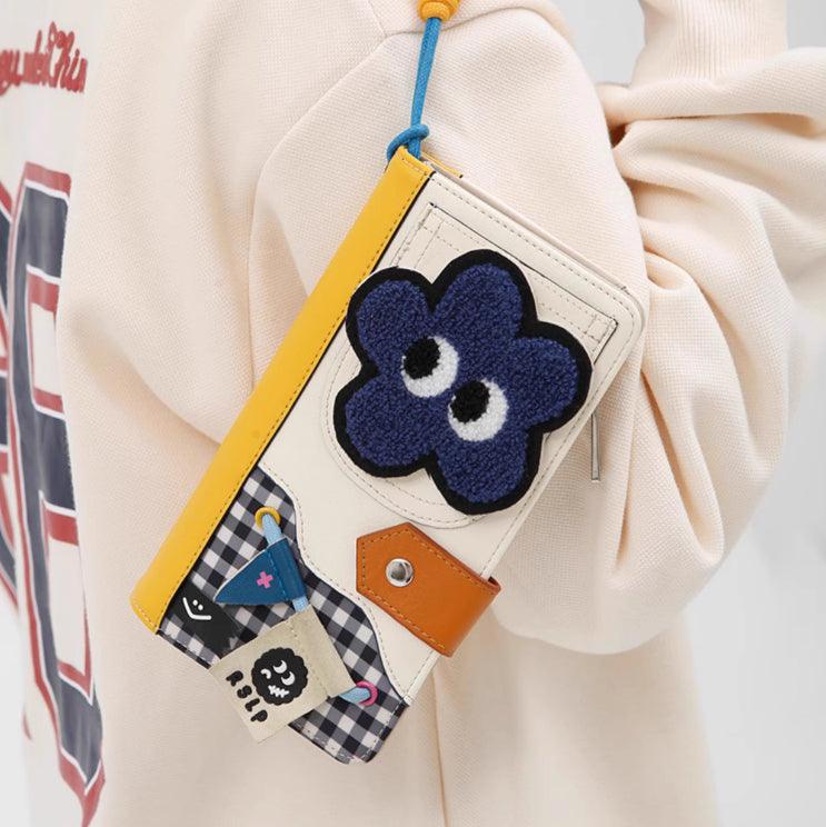 2024 New Long Zipper Coin Purse Multiple Card Slots Sets In One Cute Cartoon Teenage Girl Heart Funny - Amazitshop