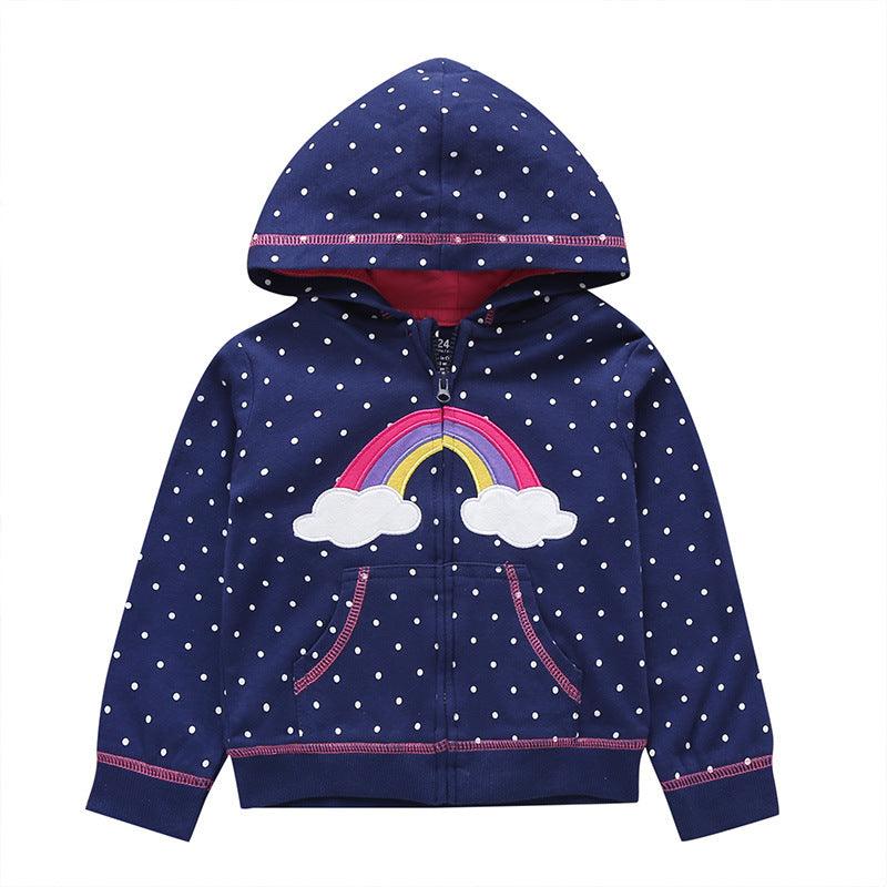 27Kid Toddlers Hoodies Boys Girls Spring Jacket Little Baby Infant Dinosuar Cartoon Hooded Kids Cute Boys Outwear Sweatshirt - Amazitshop