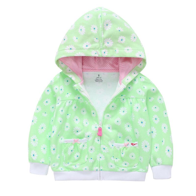 27Kid Toddlers Hoodies Boys Girls Spring Jacket Little Baby Infant Dinosuar Cartoon Hooded Kids Cute Boys Outwear Sweatshirt - Amazitshop