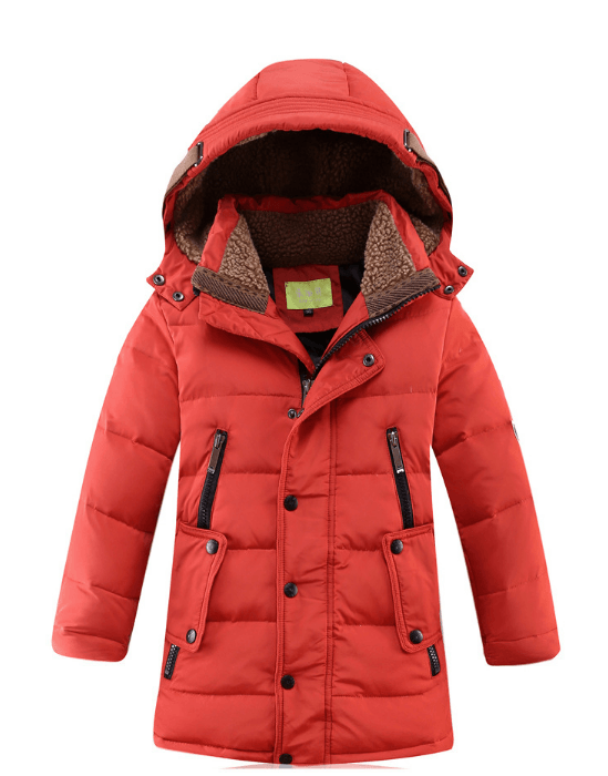  - 30 Degree Children's Winter Jackets Duck Down Padded - Amazitshop