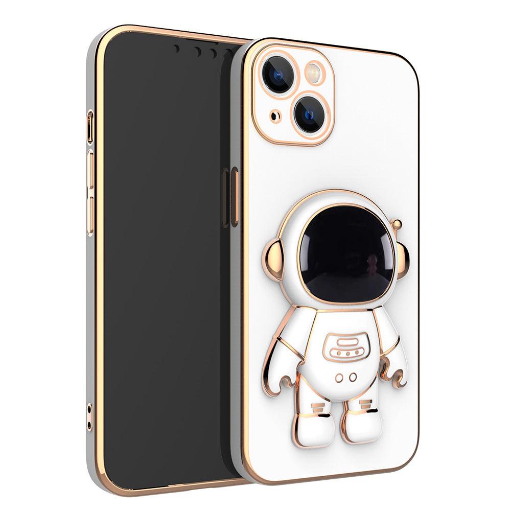 3D Astronaut Phone Case Anti - Drop Electroplating Bracket - Amazitshop