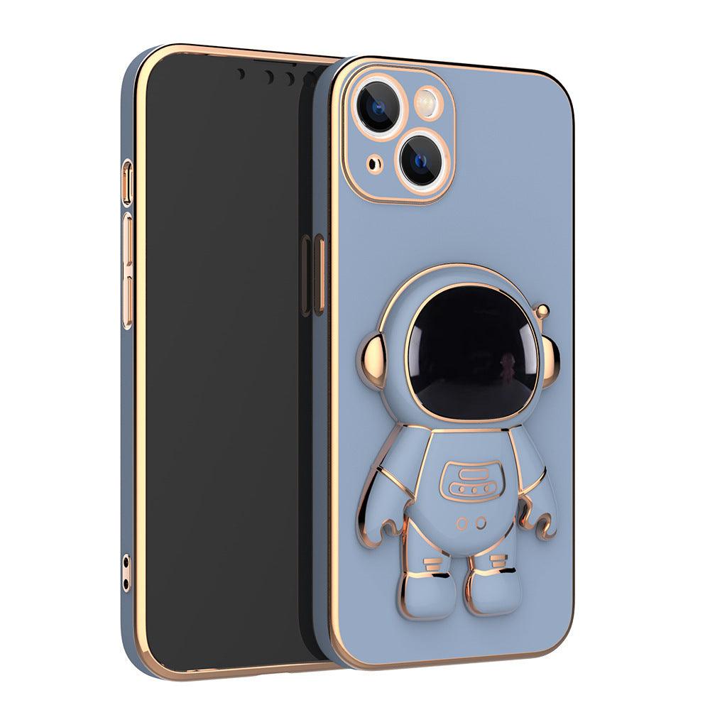 3D Astronaut Phone Case Anti - Drop Electroplating Bracket - Amazitshop