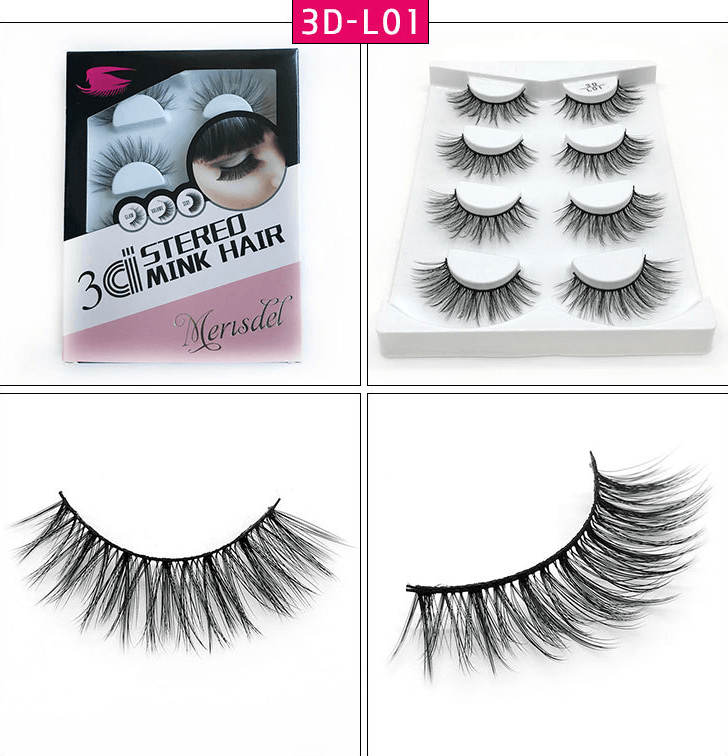 3D false eyelashes - Amazitshop