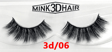 3D false eyelashes pair of eyelashes three - dimensional chemical fiber eyelashes black stems natural long and realistic eyelashes - Amazitshop