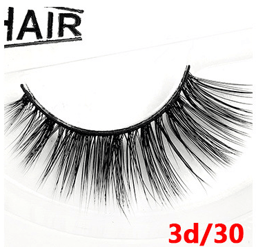 3D false eyelashes pair of eyelashes three - dimensional chemical fiber eyelashes black stems natural long and realistic eyelashes - Amazitshop