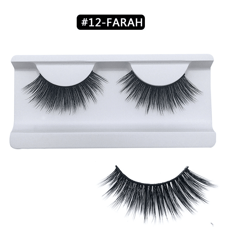 3D mink hair false eyelashes - Amazitshop