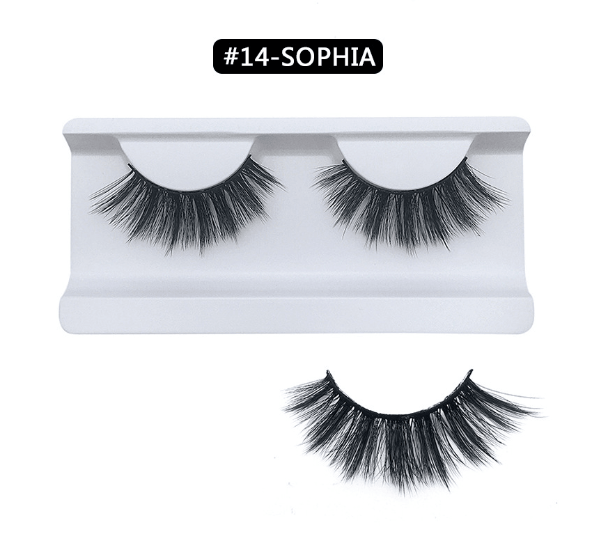 3D mink hair false eyelashes - Amazitshop
