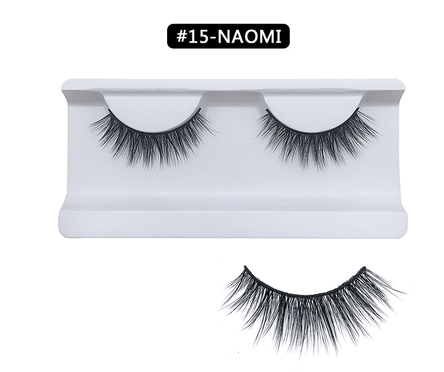 3D mink hair false eyelashes - Amazitshop