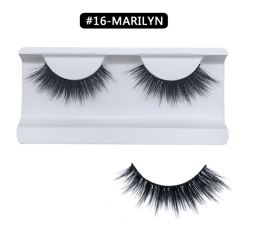 3D mink hair false eyelashes - Amazitshop