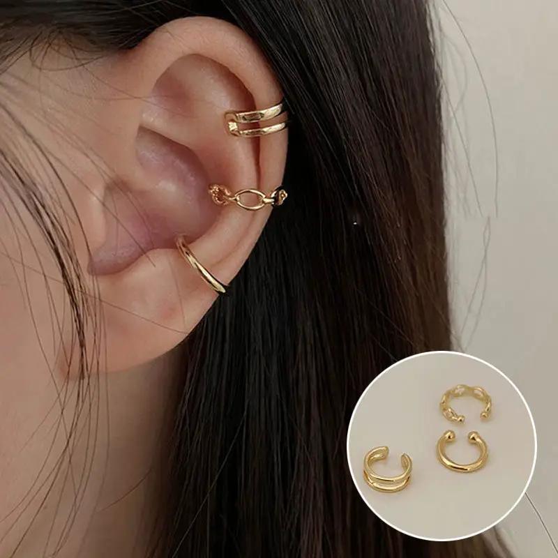 Simple And Versatile Ear Clips For Women by amazitshop