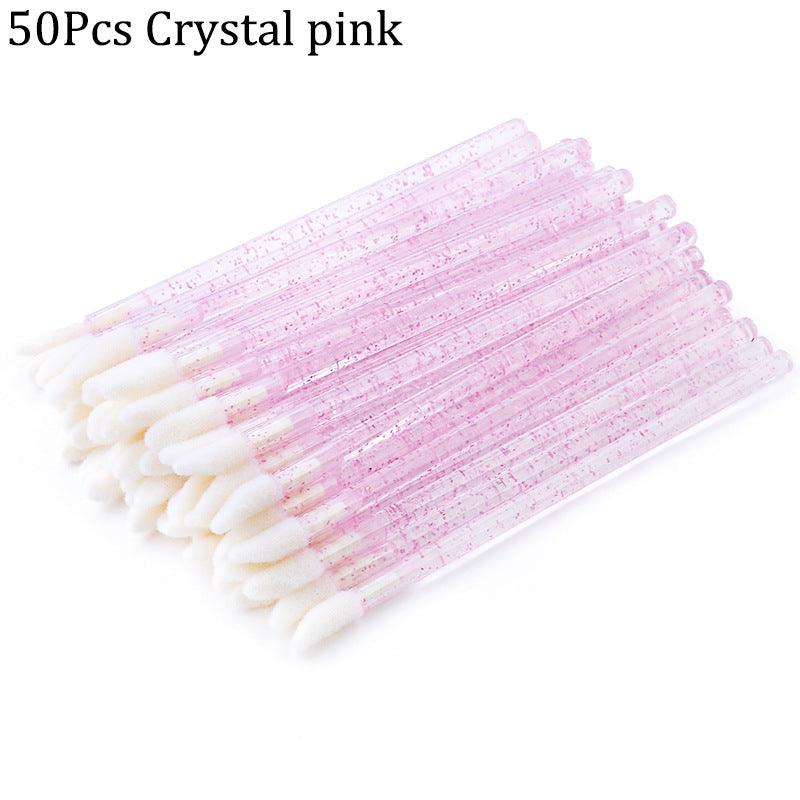 50Pcs Disposable Lip Brush Eyelash Brushes Crystal Lashes Micro - Amazitshop