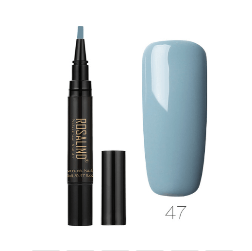 5ml Solid Color Nail Art Pen Nail Glue for Nail Art - Amazitshop