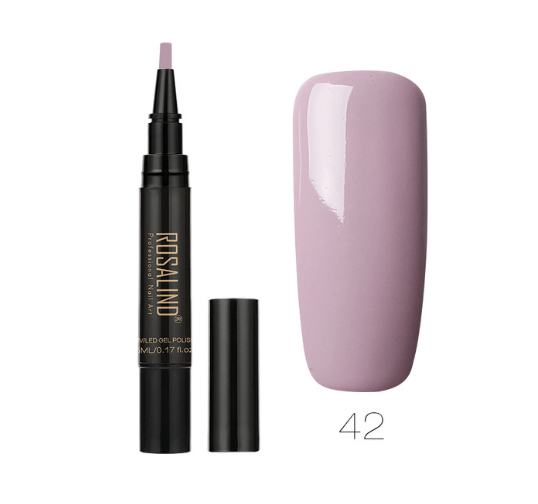 5ml Solid Color Nail Art Pen Nail Glue for Nail Art - Amazitshop