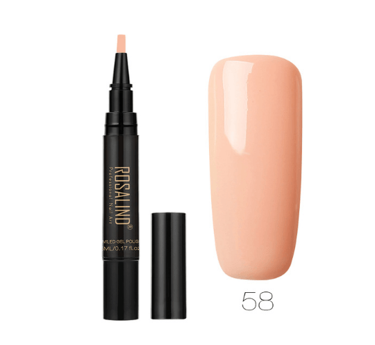 5ml Solid Color Nail Art Pen Nail Glue for Nail Art - Amazitshop