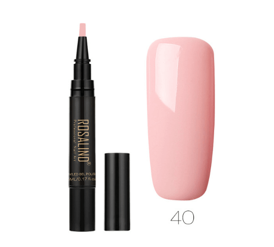 5ml Solid Color Nail Art Pen Nail Glue for Nail Art - Amazitshop