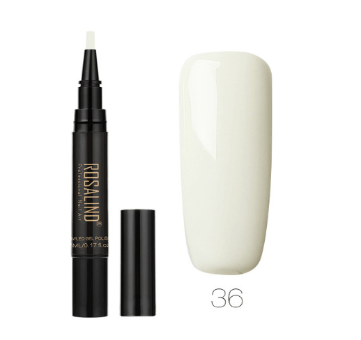 5ml Solid Color Nail Art Pen Nail Glue for Nail Art - Amazitshop
