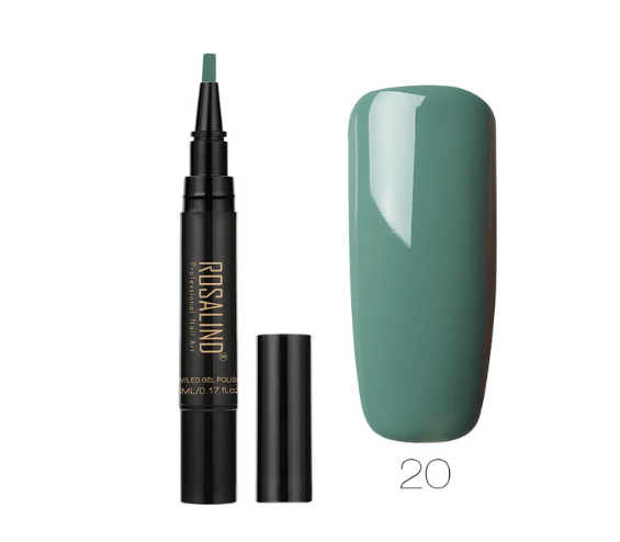 5ml Solid Color Nail Art Pen Nail Glue for Nail Art - Amazitshop