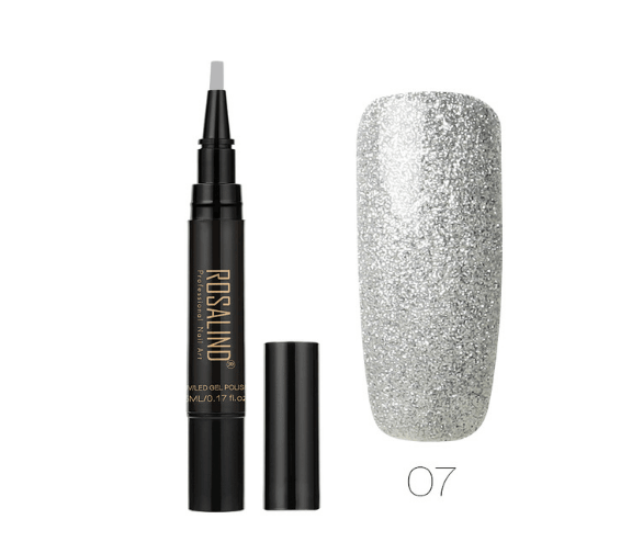 5ml Solid Color Nail Art Pen Nail Glue for Nail Art - Amazitshop