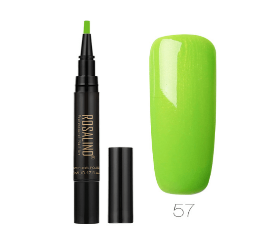 5ml Solid Color Nail Art Pen Nail Glue for Nail Art - Amazitshop