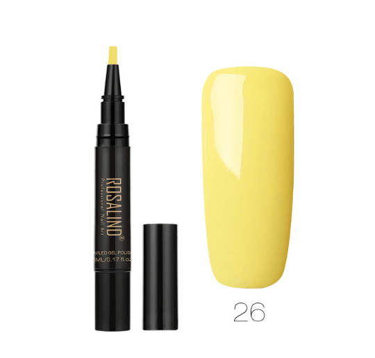 5ml Solid Color Nail Art Pen Nail Glue for Nail Art - Amazitshop