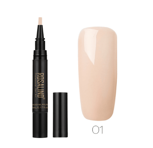 5ml Solid Color Nail Art Pen Nail Glue for Nail Art - Amazitshop
