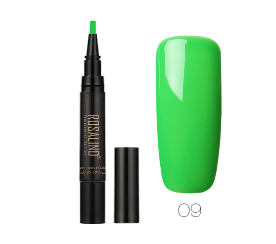 5ml Solid Color Nail Art Pen Nail Glue for Nail Art - Amazitshop