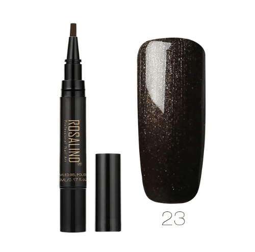 5ml Solid Color Nail Art Pen Nail Glue for Nail Art - Amazitshop