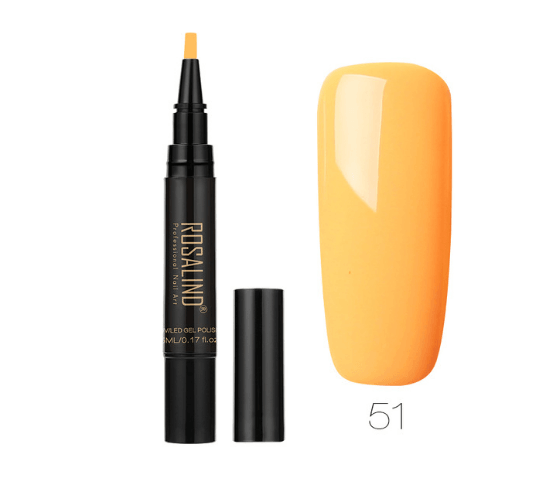 5ml Solid Color Nail Art Pen Nail Glue for Nail Art - Amazitshop