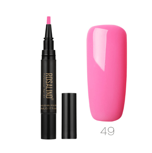 5ml Solid Color Nail Art Pen Nail Glue for Nail Art - Amazitshop