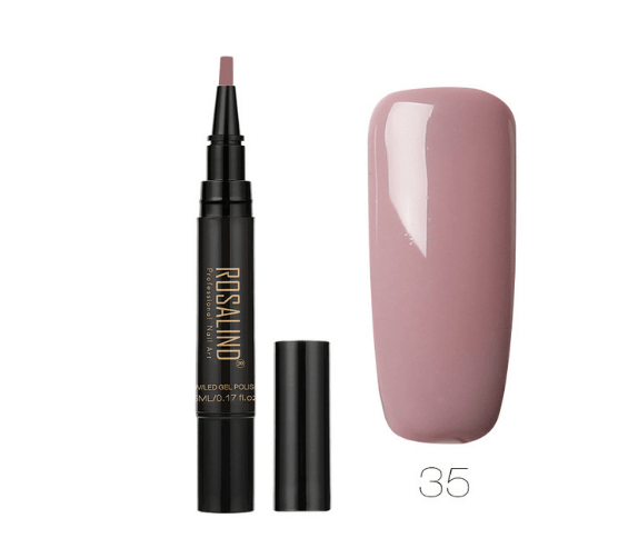 5ml Solid Color Nail Art Pen Nail Glue for Nail Art - Amazitshop