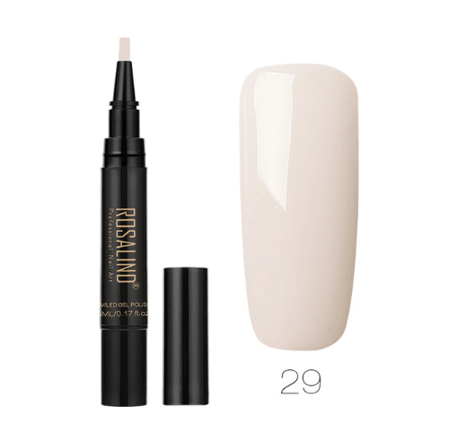 5ml Solid Color Nail Art Pen Nail Glue for Nail Art - Amazitshop