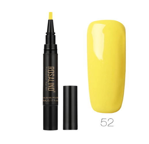 5ml Solid Color Nail Art Pen Nail Glue for Nail Art - Amazitshop