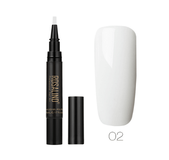 5ml Solid Color Nail Art Pen Nail Glue for Nail Art - Amazitshop
