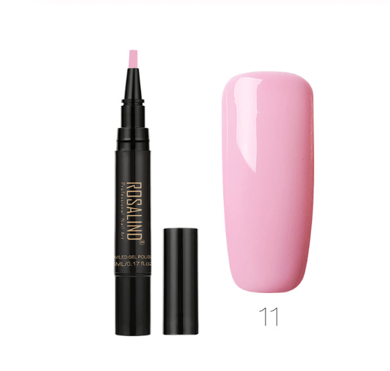 5ml Solid Color Nail Art Pen Nail Glue for Nail Art - Amazitshop