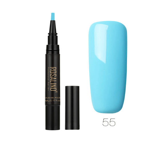 5ml Solid Color Nail Art Pen Nail Glue for Nail Art - Amazitshop
