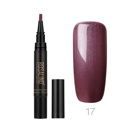 5ml Solid Color Nail Art Pen Nail Glue for Nail Art - Amazitshop