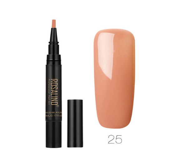 5ml Solid Color Nail Art Pen Nail Glue for Nail Art - Amazitshop
