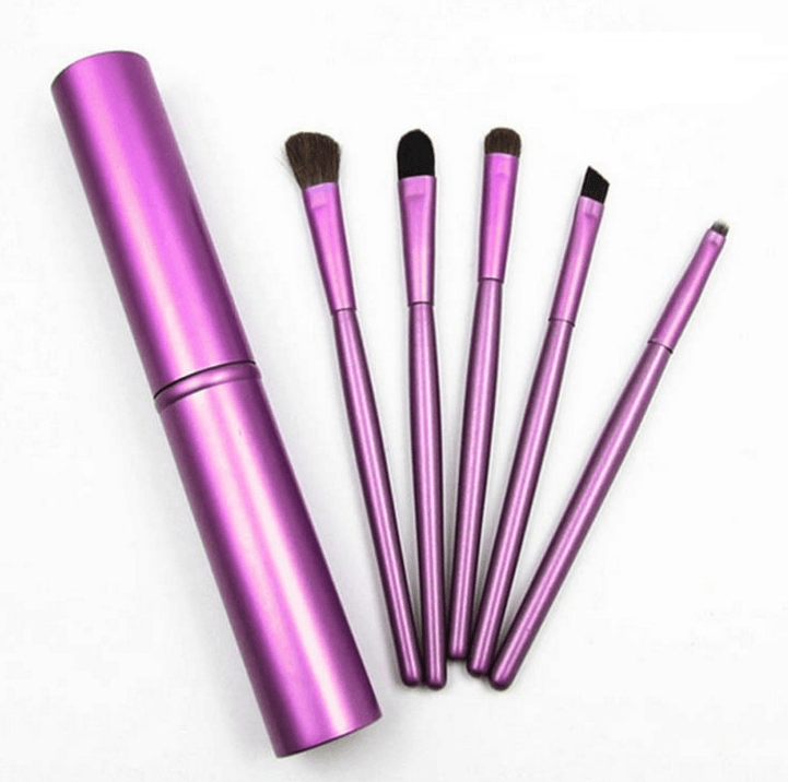 5pcs Travel Portable Mini Eye Makeup Brushes - Amazitshop