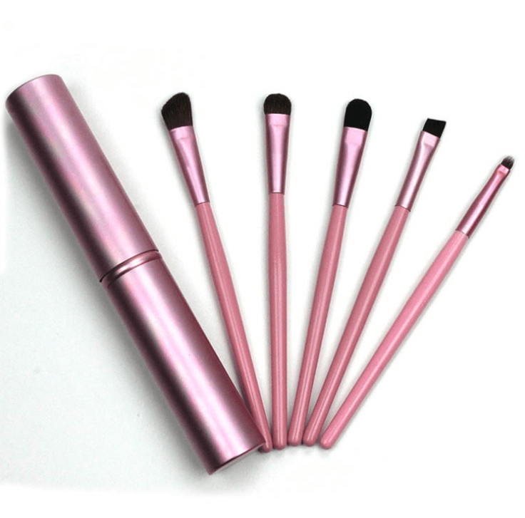 5pcs Travel Portable Mini Eye Makeup Brushes - Amazitshop