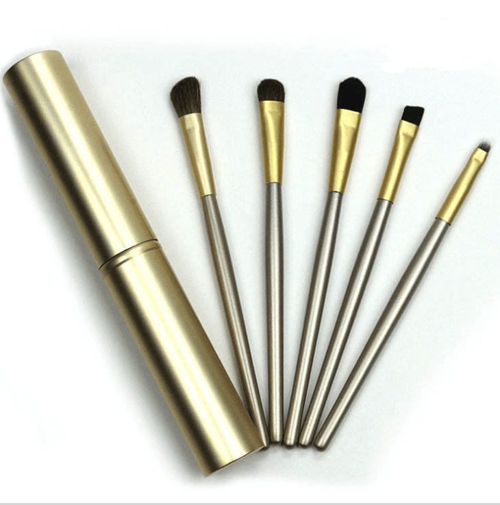 5pcs Travel Portable Mini Eye Makeup Brushes - Amazitshop